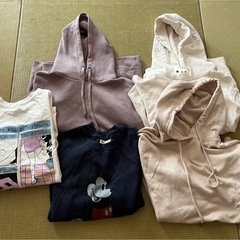 メンズ　パーカー等5点　サイズS〜M 中古