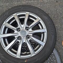165/65R14 ヨコハマ iceGuard IG60 ルーミー タンク トール ジャスティ ホイール スタッドレス タイヤ スタッドレスの画像