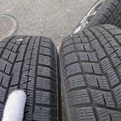 165/65R14 ヨコハマ iceGuard IG60 ルーミー タンク トール ジャスティ ホイール スタッドレス タイヤ スタッドレスの画像