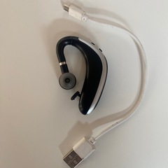 耳掛け ワイヤレスイヤホン k 片耳 Bluetooth マイクの画像