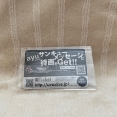 浜崎あゆみ カード　HOTEL Love songs　非売品　サンキュー カードの画像