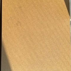 印良品のキャスター付きパルプボードボックス　無印良品の画像