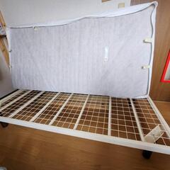 無印良品のシングルベッドの画像