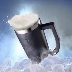 新品未使用）ON℃ZONE フリージング ステンレスジョッキ 420ml 🍻この時期におすすめ！ネイビー希少カラーの画像