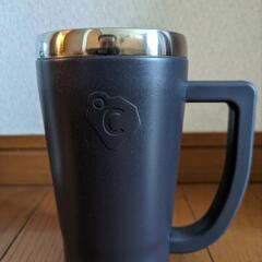 新品未使用）ON℃ZONE フリージング ステンレスジョッキ 420ml 🍻この時期におすすめ！ネイビー希少カラーの画像