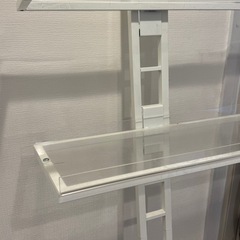 洗濯機上の棚　上下突っ張り式の画像
