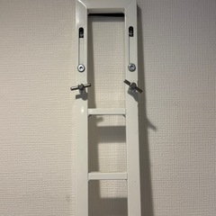 洗濯機上の棚　上下突っ張り式の画像