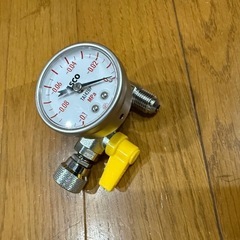 イチネン TASCO TA142MK ウルトラミニ真空ポンプ用ミニ真空ゲージ 現状渡し(中古、完動品-チェック済み)の画像