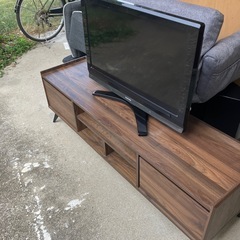 無料！！　オシャレテレビ台とテレビセットの画像