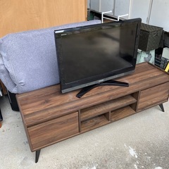 無料！！　オシャレテレビ台とテレビセットの画像