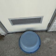たらい　盥　プラ製　中古　直径41cm　深さ15cmの画像