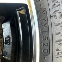 アルミホイール付き　タイヤ　軽自動車用
の画像