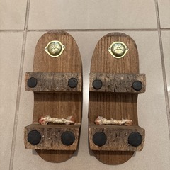 下駄　二枚歯　レディースの画像