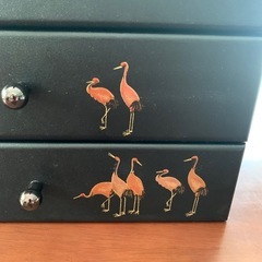 文箱3段引き出しの画像