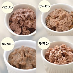 ビオリオーブ ヘルマン ピュアシリーズ4種類まとめ売り 犬猫兼用 ウェットフード 栄養補助食の画像