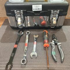 ［アウトレット］ツール工具&ツールボックス  ６点セット（沖縄市）KODEN  の画像