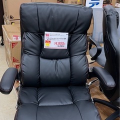 [格安セット]マネージャーチェア ＋ 棚付きデスク セットの画像