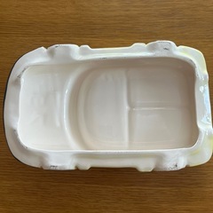 　車　お子様ランチプレート　陶器の画像