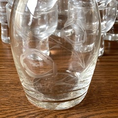 ガラス製酒器セットの画像