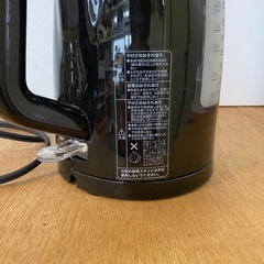 ニトリ　電子ケトル　HV2S01_BKの画像
