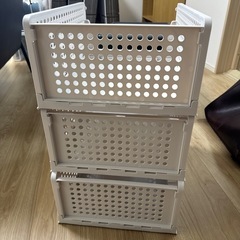 収納ケース3個セットの画像