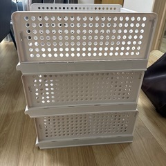 収納ケース3個セットの画像