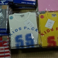 子供用タンクトップ＆Tシャツの画像