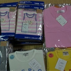 子供用タンクトップ＆Tシャツの画像