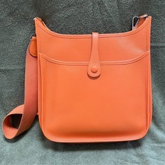エルメス　エヴリン　今週だけ激安売り切り　 　HERMES  2PM オレンジ　中古の画像