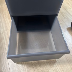収納ケース グレーの画像