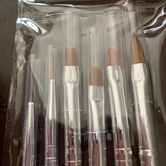 新品未使用　カリネリアネイルブラシ　６本セット　ネイルブラシの画像
