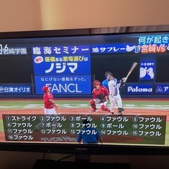 TOSHIBAレグザテレビの画像