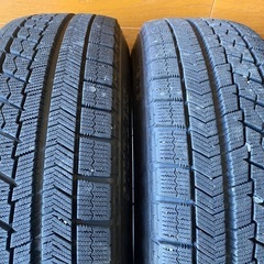 ヤリス ヴィッツ アクシオ シエンタ 等 アルミホイール 6-14+38 4H 100 114.3　ブリヂストン VRX 175/70R14 14インチ スタッドレス 4本セット の画像