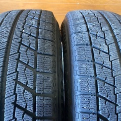 ヤリス ヴィッツ アクシオ シエンタ 等 アルミホイール 6-14+38 4H 100 114.3　ブリヂストン VRX 175/70R14 14インチ スタッドレス 4本セット の画像