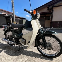 スーパーカブ50 キャブレター車両　大人気後期　機関良好　AA01 低走行の画像