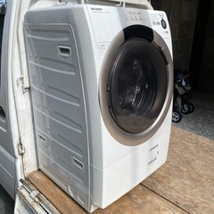 SHARP ドラム式洗濯機機　洗濯7kg  乾燥3.5kg ES-S70-WLの画像