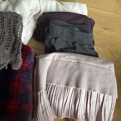 レディース　秋冬物洋服　普通体型の画像