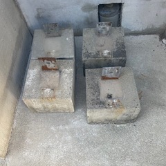 土台になる束石 20x20x15cm の画像
