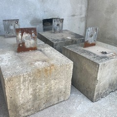 土台になる束石 20x20x15cm の画像
