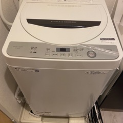 洗濯機 SHARP ES-GE4Cの画像