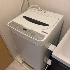 洗濯機 SHARP ES-GE4Cの画像