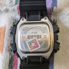 SKMEI デジタル腕時計 ブラック 50m防水の画像