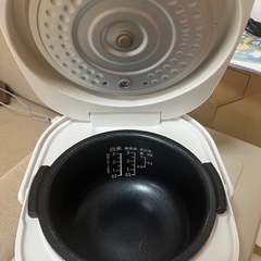 炊飯器　３合炊木　SHARPの画像