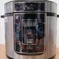 0824-023 プレッシャーキングプロ　電気圧力鍋（レシピブック付き）の画像