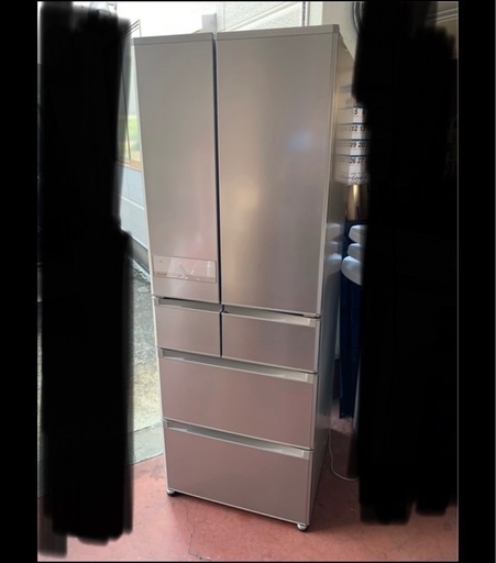 美品冷蔵庫517L 6ドア 2016年 MR-JX53Z-N2 三菱