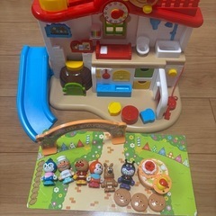 アンパンマン　はじめてハウス&おもちゃセットの画像