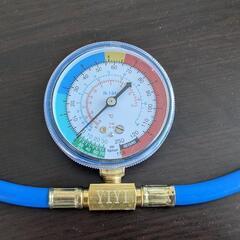 エアコン ガスチャージホース (40cm) メーター付の画像