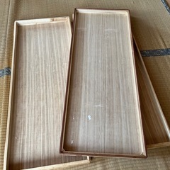 着物の箱桐の箱2段　中古品の画像