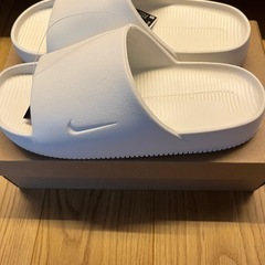 未使用　NIKEカームスライド　27センチ　ホワイト　サンダルの画像