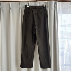 ユニクロ タックワイドパンツ👖の画像